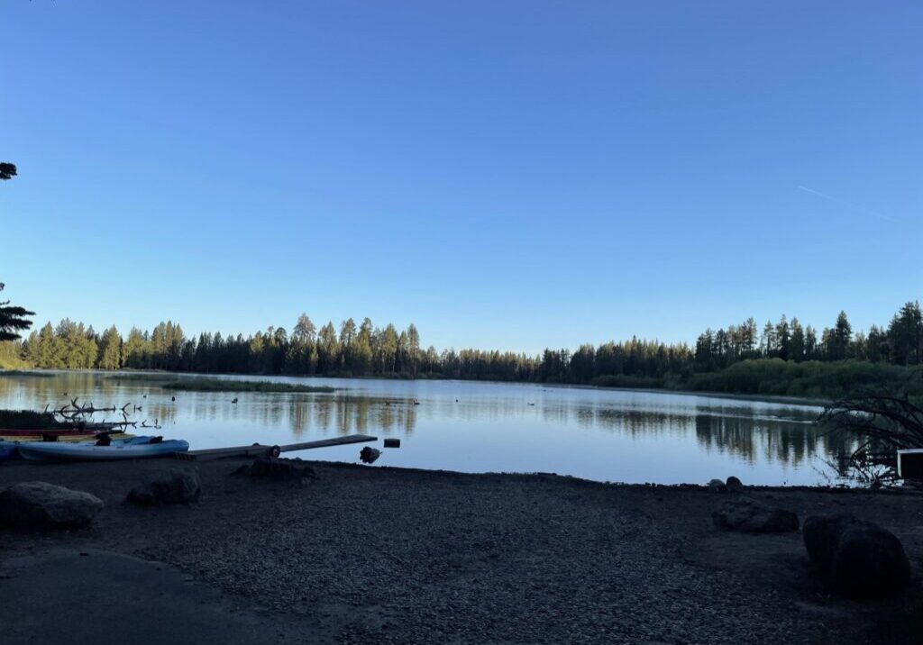 Image representing grief, sad lake